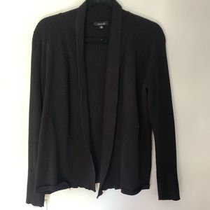 Black Cardigan Sweater Verve Ami Size Medium